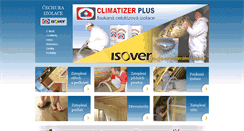 Desktop Screenshot of cechura-izolace.cz